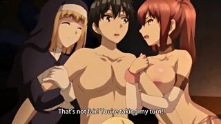 Isekai Harem Monotagari [Full Episode] 60fps [Uncensored Hentai]