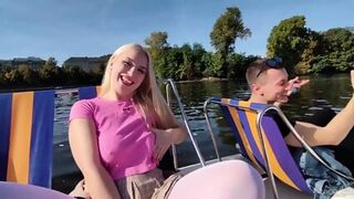 Vera Jarw Creampied On A Boat