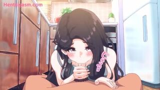 Hentai - Neighborhood Married Woman Creampie Sex 1 Subbed