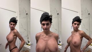 Mia Khalifa Shower Full Topless Tits Onlyfans Livestream Video - PornhubApp.com