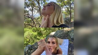 Tameeka Kerr Picnic Blowjob Point of View OnlyFans Video Leaked - PornhubApp.com