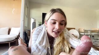 Ivy Wren Point of View Blowjob Cumshot OnlyFans Video Leaked - PornhubApp.com