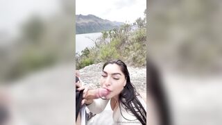 Emily Rinaudo Outdoor Point of View Blowjob OnlyFans Video Leaked - PornhubApp.com