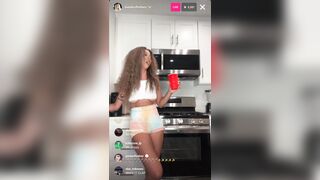 Brittany Renner Nude Nipple Slip Livestream Video Leaked - PornhubApp.com