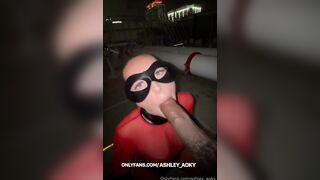 Ashley Aoki Elastigirl Cosplay Blowjob OnlyFans Video Leaked - PornhubApp.com